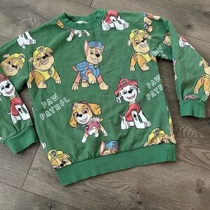 H&M Paw Patrol crewneck sweatshirt